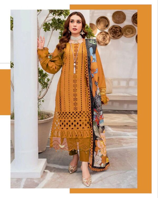 ALHAMDULILAH MARIA.B 3pc Summer Casual Collection - Image 4