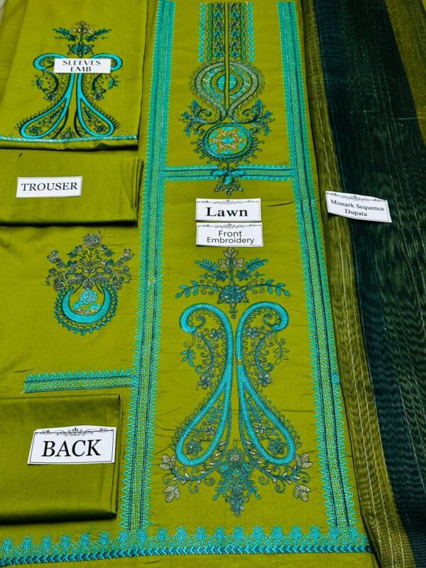 ALHAMDULILAH MARIA.B 3pc Summer Casual Collection - Image 2