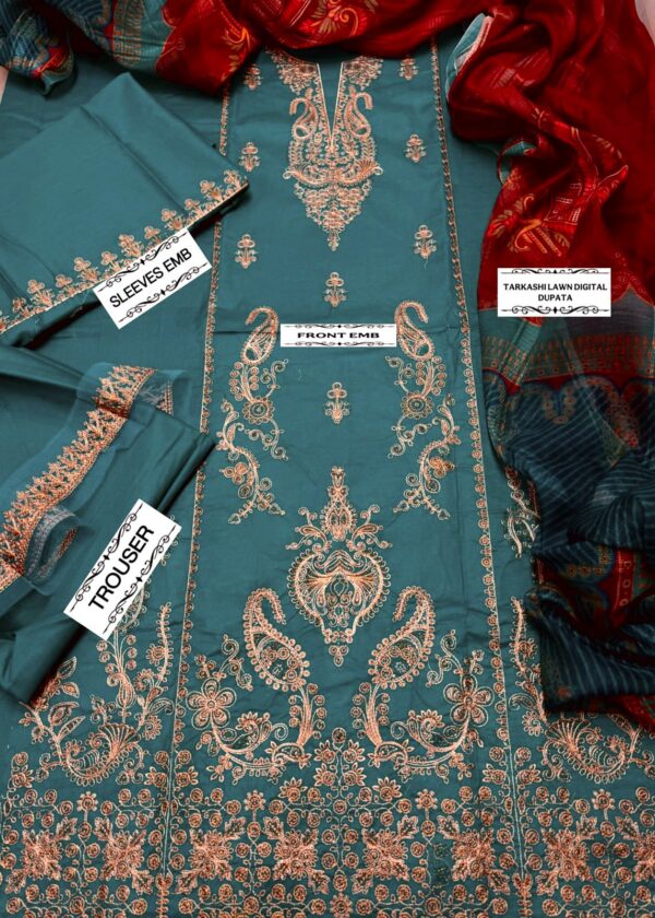 ALHAMDULILAH JAZMINE 3pc Summer Casual Collection - Image 2