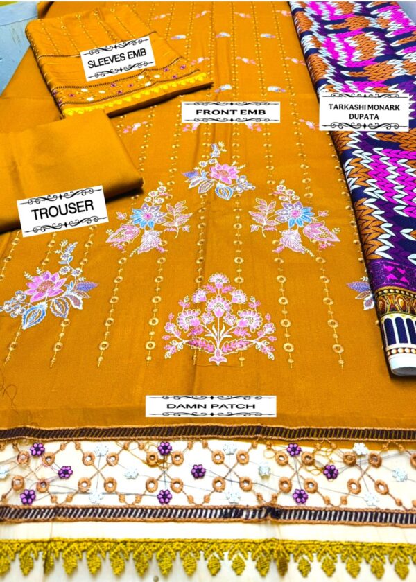 ALHAMDULILAH JAZMINE 3pc Summer Casual Collection - Image 4