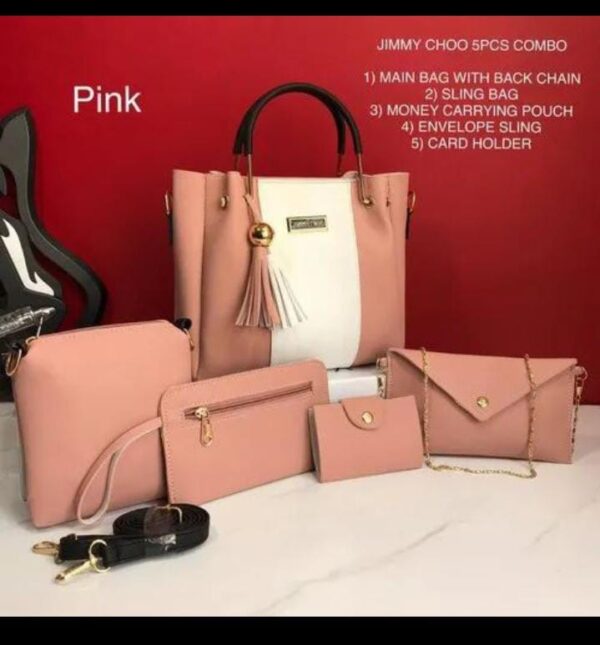 5PCS H BAGS set for Girls (Master Color 5) - Image 2