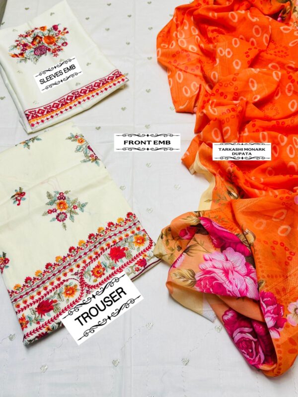 ZARA SHAHJHAN 3pc Summer Casual Collection - Image 3