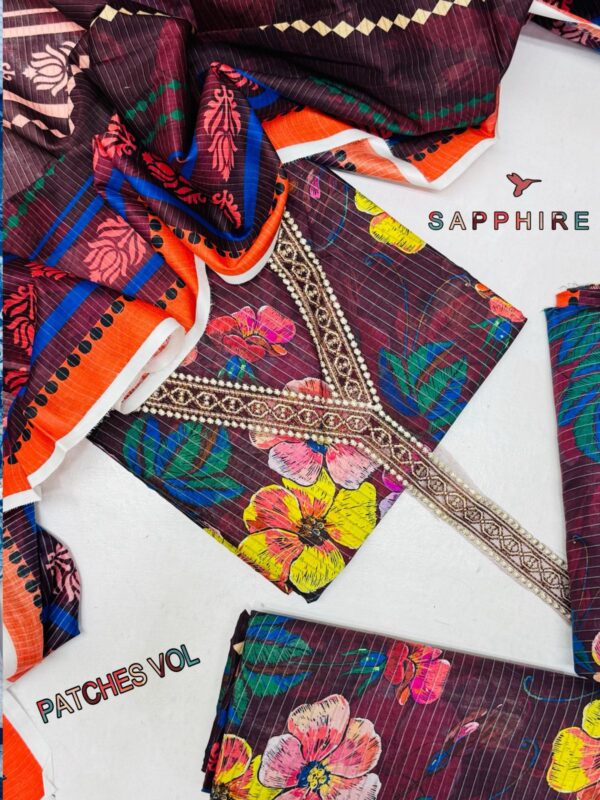 SAPPHIRE 3pc Summer Eid Collection - Image 2