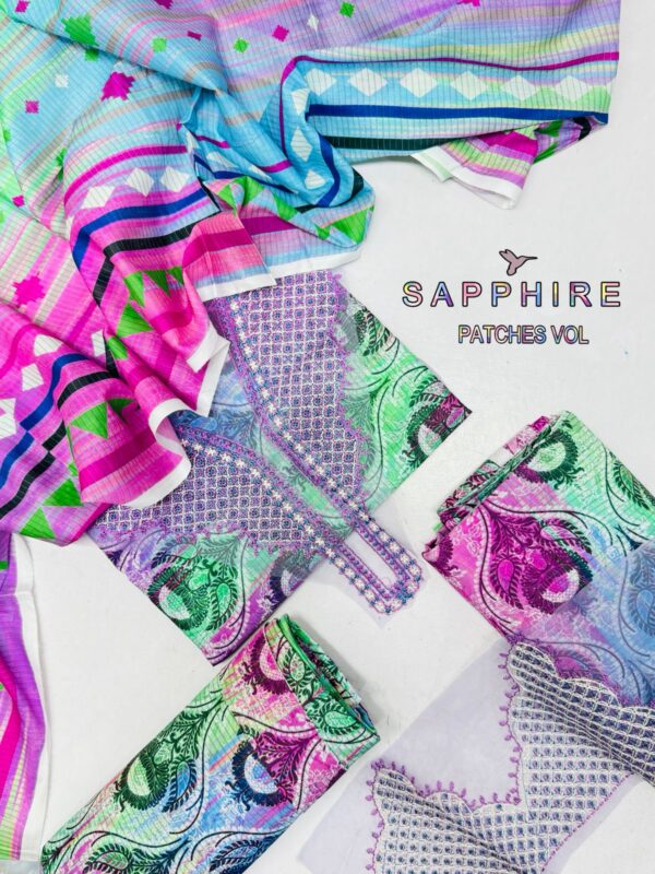 SAPPHIRE 3pc Summer Eid Collection - Image 2