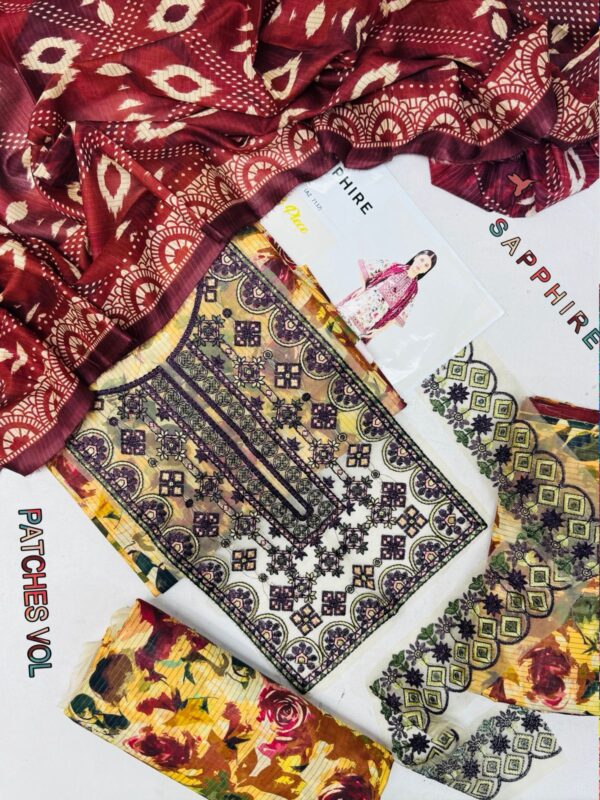 SAPPHIRE 3pc Summer Eid Collection - Image 3