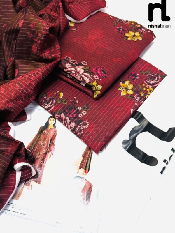 NISHA BY NISHAT 3pc Summer Eid Collection ( 9 Colors Collection) - Image 16
