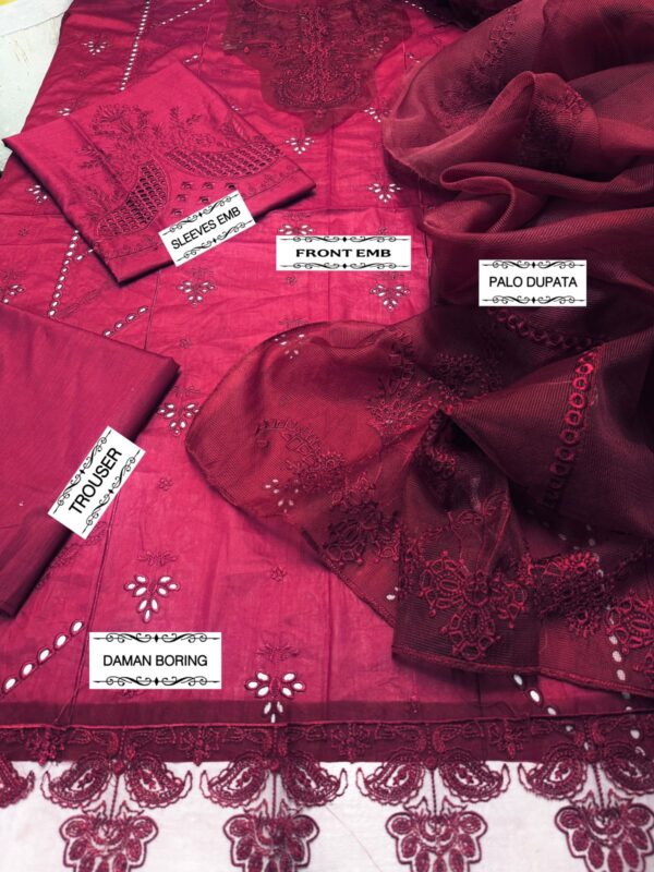 QALAMKAR 3pc Summer Casual Collection - Image 3