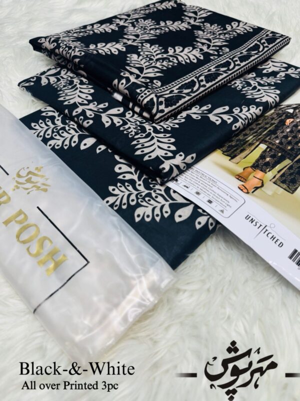 MEHER-E-POSH 3pc Summer Casual Collection ( 10 Designs) - Image 9