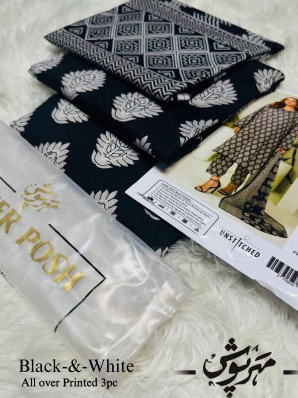 MEHER-E-POSH 3pc Summer Casual Collection ( 10 Designs) - Image 7