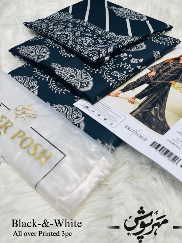 MEHER-E-POSH 3pc Summer Casual Collection ( 10 Designs) - Image 6