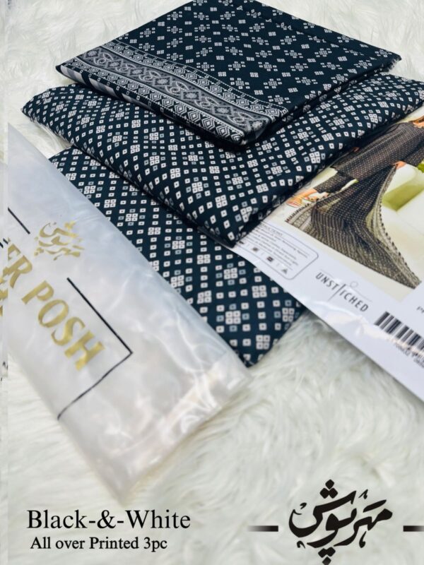 MEHER-E-POSH 3pc Summer Casual Collection ( 10 Designs) - Image 2