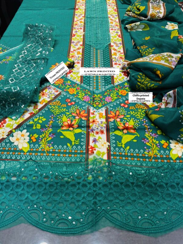 MARIA B 3pc Summer Eid Collection - Image 3