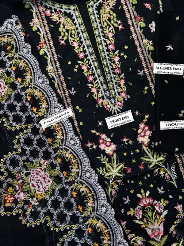 QALAMKAR 3pc Summer Casual Collection - Image 6